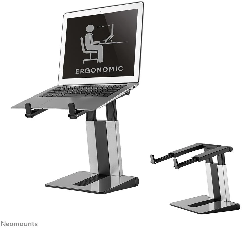 „Neomounts NEWSTAR“ nešiojamojo kompiuterio stovas (ergonomiškas, nešiojamas, reguliuojamo aukščio)