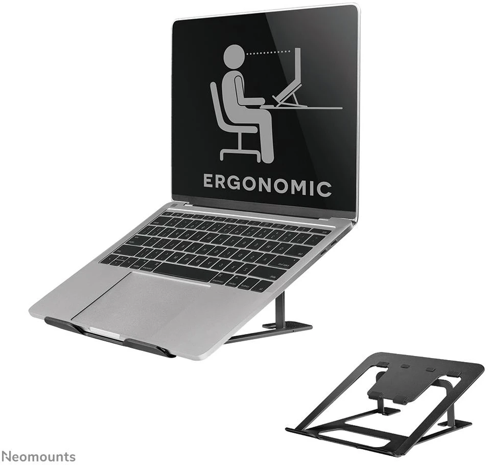 Neomounts NEWSTAR NOTEBOOK DESK STAND Juodas (ERGONOMIC)