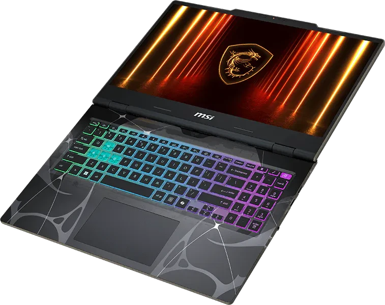 Nešiojamas kompiuteris MSI Cyborg 15 B13W | Intel Core i5-13420H | 15.6" 1920x1080 | RAM 16 GB DDR5 5600 MHz | SSD 512GB | NVIDIA GeForce RTX 5050 8 GB | Windows 11 Home | Juodas