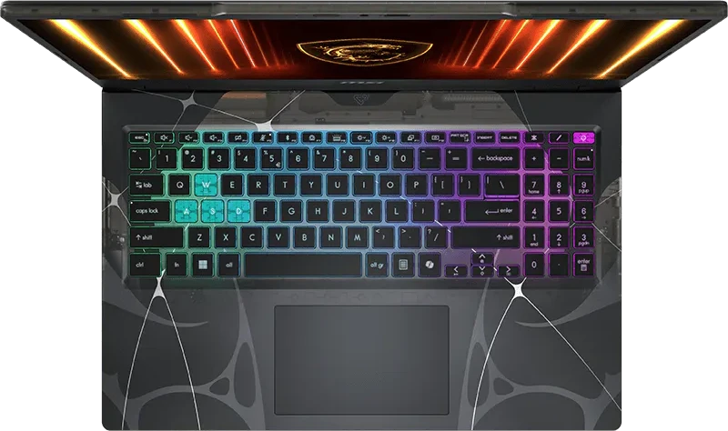 Žaidimų kompiuteris MSI Cyborg 15, Core i7-13620H, 16GB, 1TB SSD, RTX 5070, 15.6" FHD 144Hz, Win 11