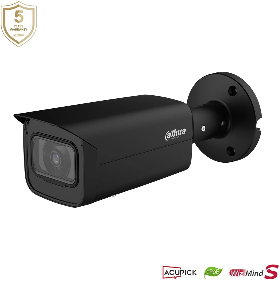 ANTIVANDALINĖ IP KAMERA IPC-HFW5541T-ASE-0280B-S3-Juodas WizMind S - 5 Mpx 2.8 mm DAHUA