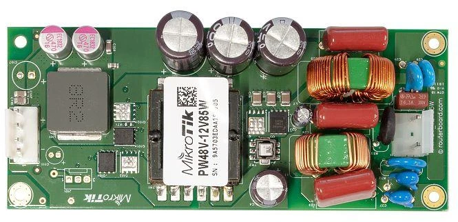 MikroTik maitinimo šaltinis PW48V-12V85W, 12V, 7A, 85W