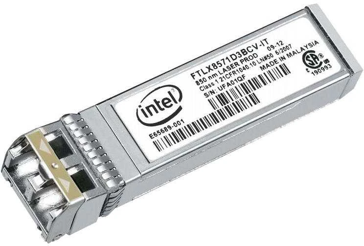Intel Ethernet SFP+ SR optika