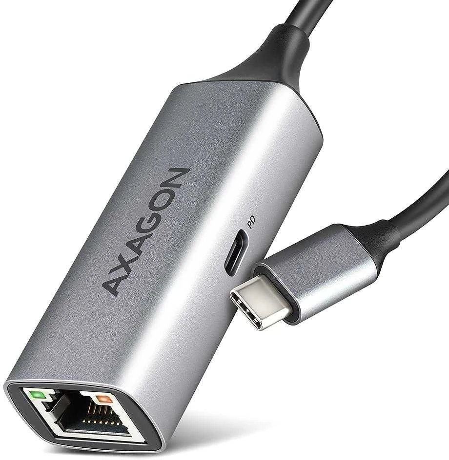 AXAGON | ADE-TXPD USB-C Gigabit Ethernet adapteris su PD 100W