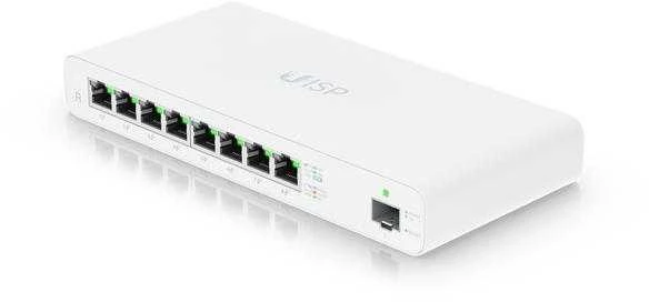 UBIQUITI UISP-R-EU Maršrutizatorius MicroPoP 8x RJ45 1000Mb/s 1x SFP 110W