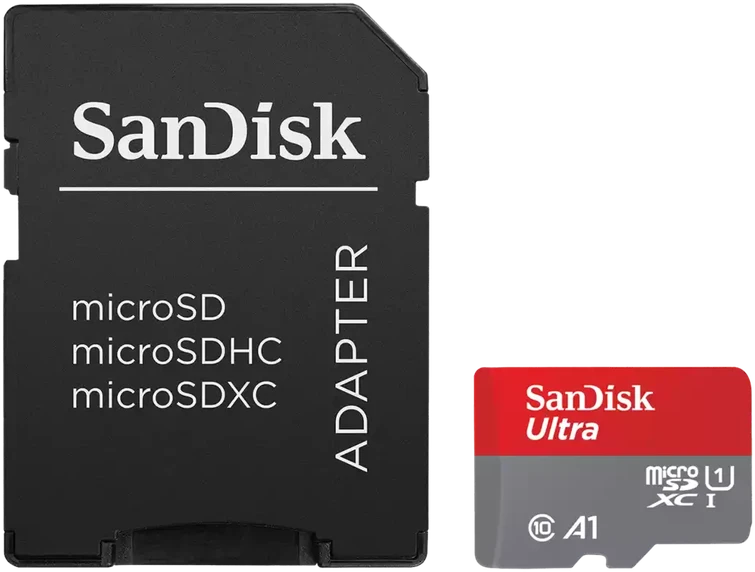 Atminties kortelė SANDISK Ultra Micro SDXC 64GB + SD adapteris