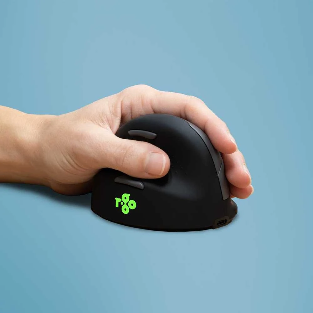 R Go Tools ERGONOMIC Pelė LARGE - HAND OVER185MM LEFT-HANDED belaidė