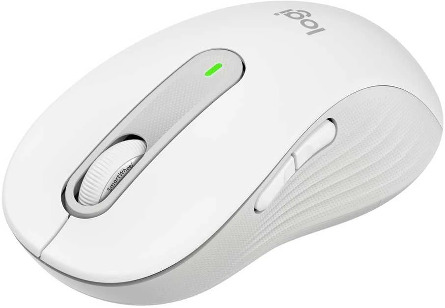 Pelė „Logitech Signature M650 L“ dešiniarankiams skirtas belaidis „Bluetooth 2.4 GHz Bolt USB“ imtuvas, 5 mygtukų