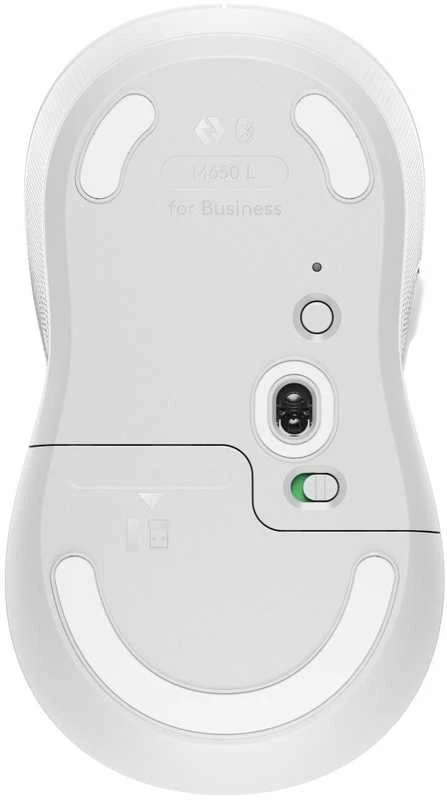 Pelė „Logitech Signature M650 L“ dešiniarankiams skirtas belaidis „Bluetooth 2.4 GHz Bolt USB“ imtuvas, 5 mygtukų