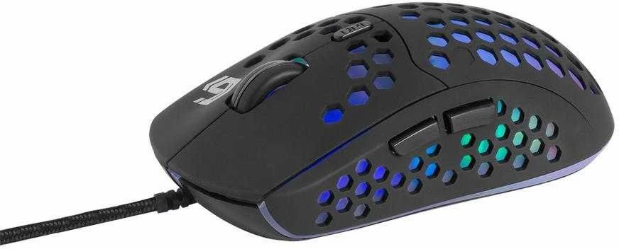 GEMBIRD USB žaidimų RGB apšvietimas pelė RAGNAR RX400 6 mygtukai 7200DPI