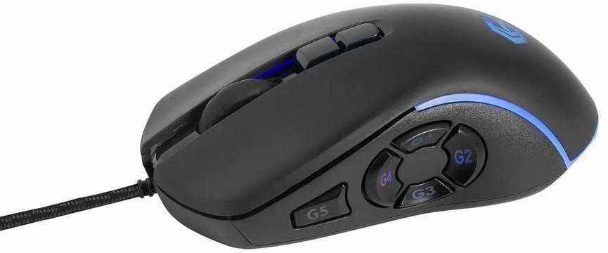 GEMBIRD USB žaidimų RGB apšvietimas pelė RAGNAR RX500 10 mygtukų 7200DPI
