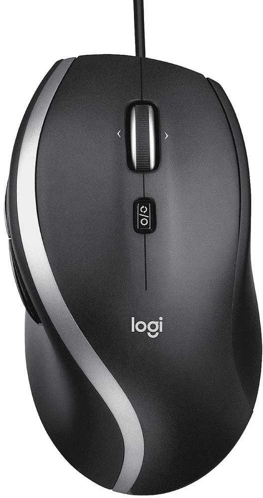 Logitech M500 Advanced Laidinė pelė, USB Type-A, Optinė, 4000 DPI, Juoda