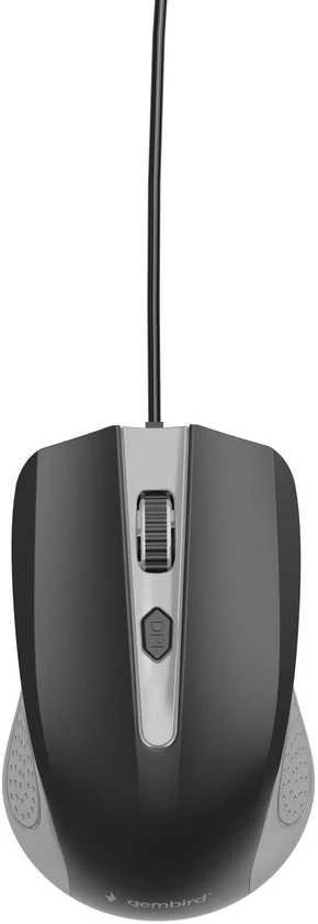 GEMBIRD MUS-4B-01-GB Gembird optinė pelė MUS-4B-01-GB, 1200 DPI, USB, Juodas/spacegray