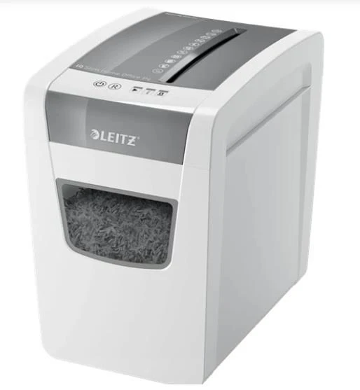 Dokumentų naikiklis LEITZ IQ Slim Home Office, P4, 23L, 4x28mm, 10 lapų