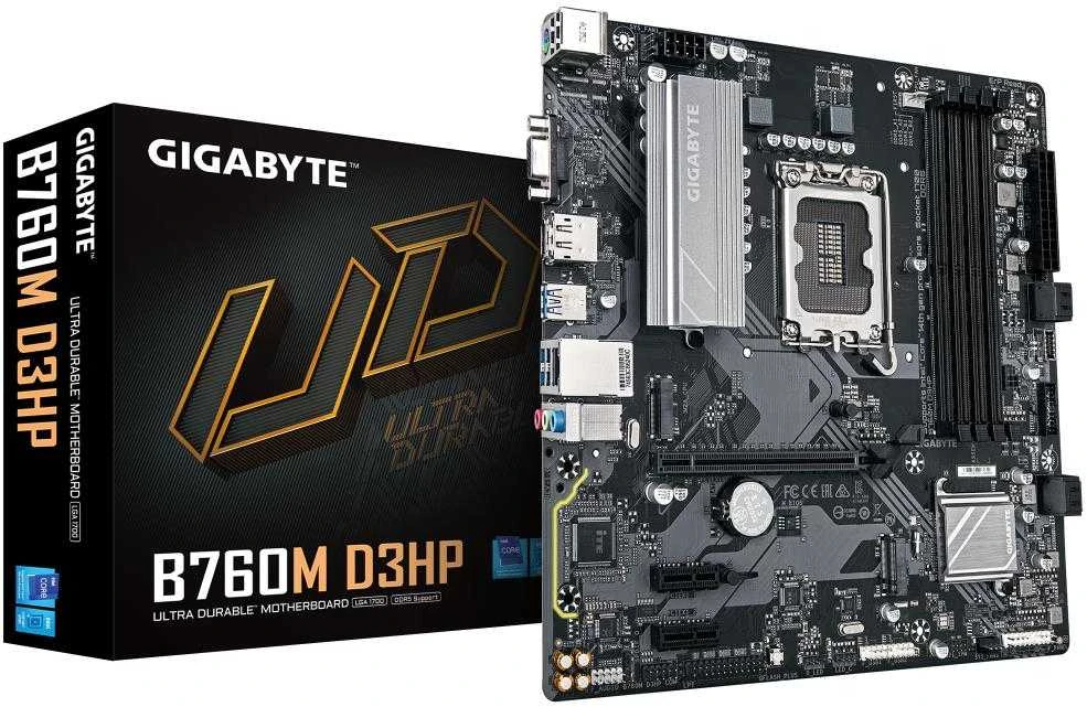 Pagrindinė plokštė GIGABYTE B760M D3HP