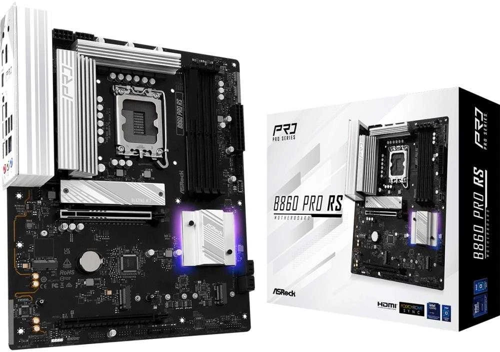 Pagrindinė plokštė - ASRock B860 Pro RS