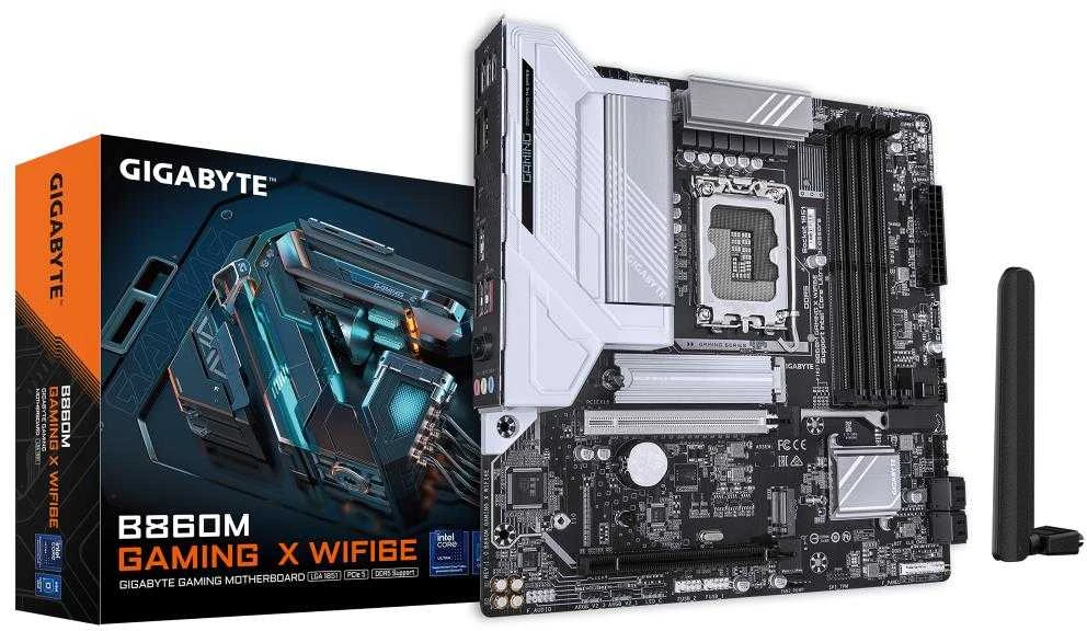 Pagrindinė plokštė Gigabyte B860M GAMING X WIFI6E