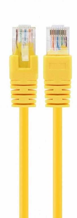 GEMBIRD PP12-5M/Y Gembird patchcord RJ45, cat.5e, UTP, 5m, geltona