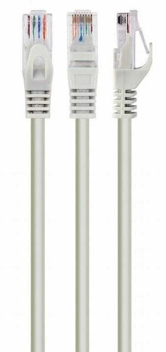 GEMBIRD PP6U-10M Grmbird UTP Cat6 Patch cord, pilka, 10 m