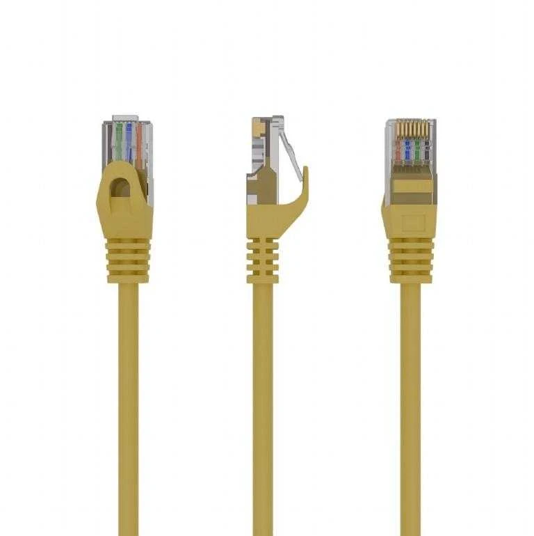 GEMBIRD PP6U-1M/Y Gembird UTP Cat6 Patch laidas, 1 m, geltonas