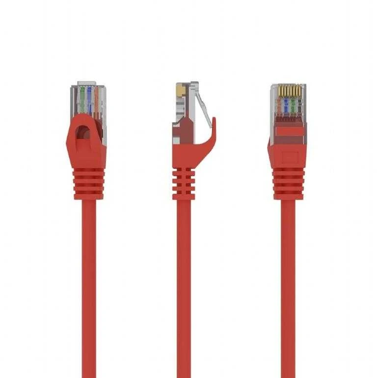 GEMBIRD PP6U-5M/R Gembird UTP Cat6 Patch laidas, 5 m, raudonas