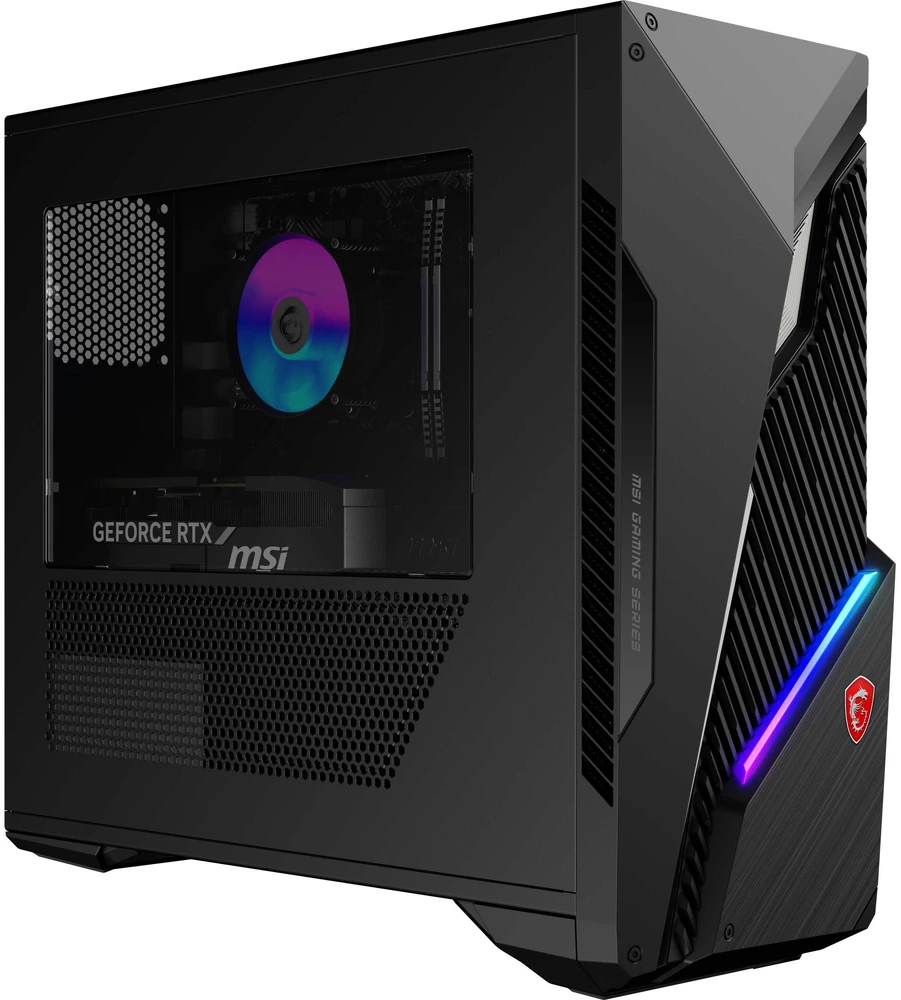 MSI MAG Infinite S3 14NVM5-2873EU Intel® Core™ i5 i5-14400F 16 GB DDR5-SDRAM 1 TB SSD NVIDIA GeForce RTX 5060 Ti Windows 11 Home Desktop PC Juodas