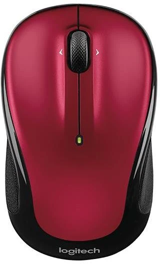 Optinė belaidė pelė Logitech M235, raudona, 910-002496