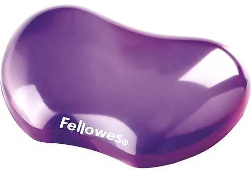 FELLOWES CRYSTAL PURPLE Pelės kilimėlis riešo atrama
