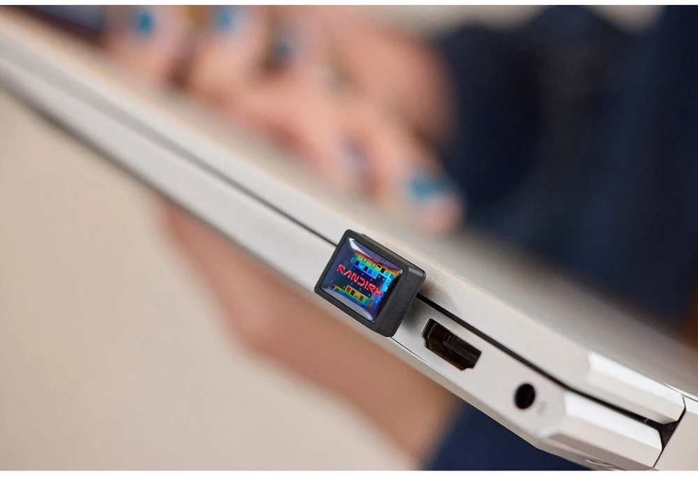 USB laikmena Sandisk Cruzer Extreme Fit 128GB, USB-C 3.2 Gen 1, 300 MB/s
