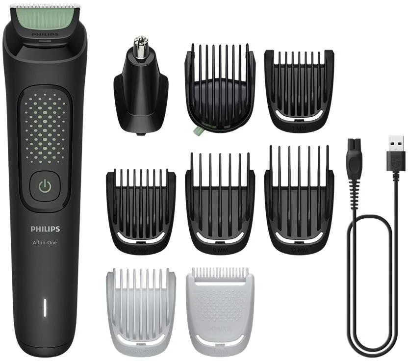Kūno ir veido plaukų skustuvas Philips „9 viename“ All-in-One Trimmer 3000 Series MG3945/15