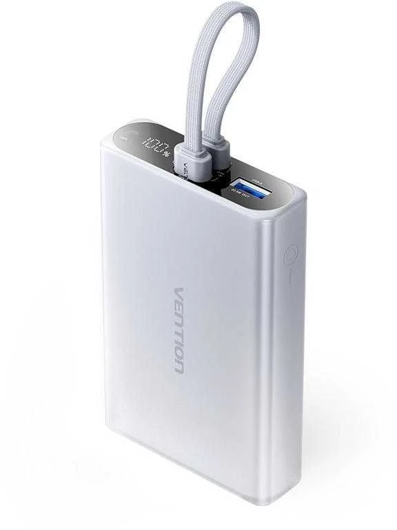 Powerbank Vention FHZM0 10000 mAh Pilka