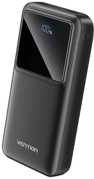 Vention Powerbank, ventiliacija, FHLB0, 20000 mAh, mikro USB, USB-C, 2xUSB-A, 22.5 W (juoda)