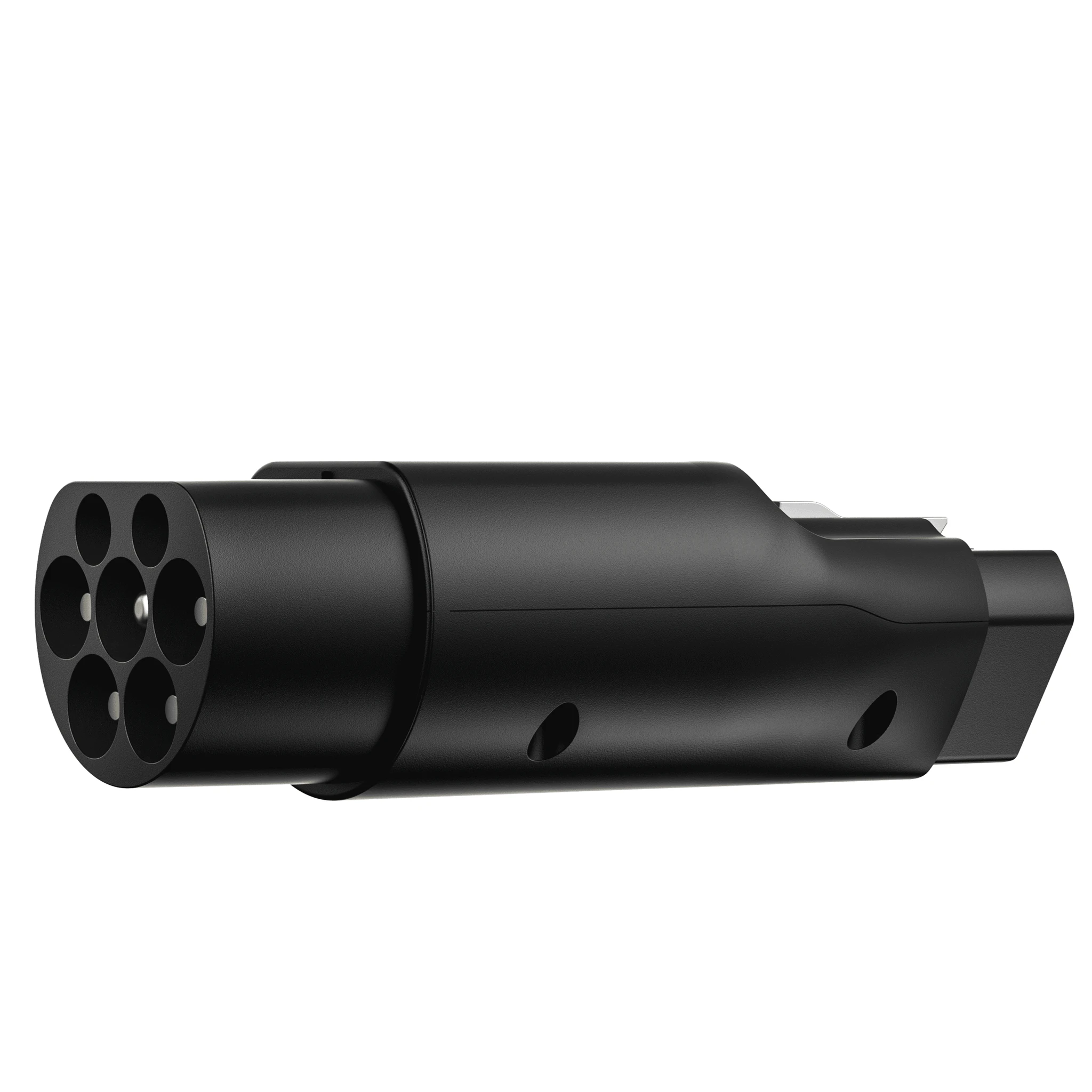 EcoFlow EV adapteris, juodas įkrovimo laido antgalis