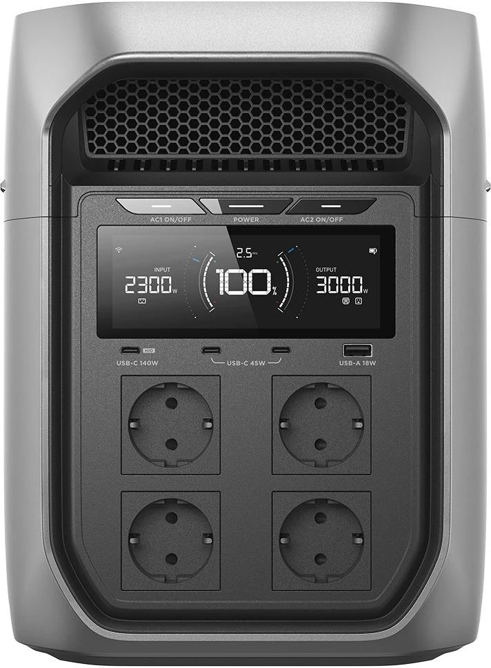 Nešiojama elektrinė EcoFlow DELTA 3 Max Plus (2048 Wh)