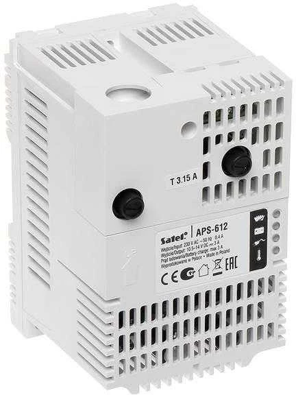 SAL BUFERINIS IMPULSINIS MAITINIMO ADAPTERIS APS-612 SATEL