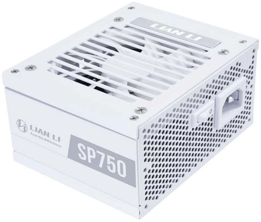 Lian Li SP750 V2 Gold maitinimo šaltinis, modulinis, ATX 3.1 "750 W", baltas