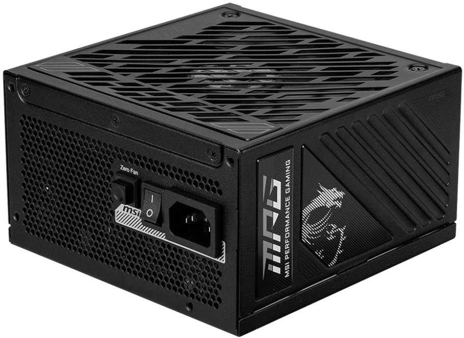 MSI MPG A1000GS 1000W PCIE5 80+ Gold maitinimo šaltinis (306-7ZPFX11-CE0)