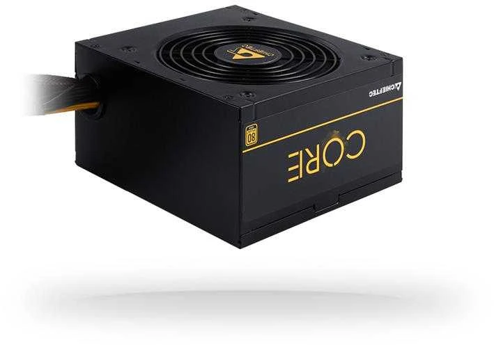 Chieftec ATX PSU Core serija BBS-600S, 12 cm ventiliatorius, 600 W, 80 PLUS® Gold, aktyvus PFC