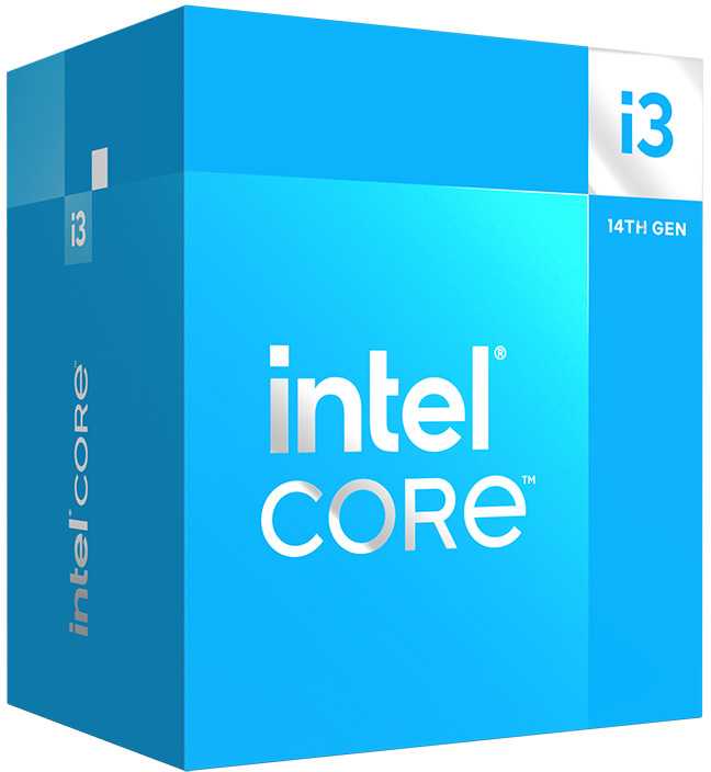 Procesorius CPU|INTEL|Stalinis kompiuteris|Core i3|i3-14100|Raptor Lake|3500 MHz|Šerdys 4|12MB|Lizdas LGA1700|60 vatų|GPU UHD 730|BOX|BX8071514100SRMX1