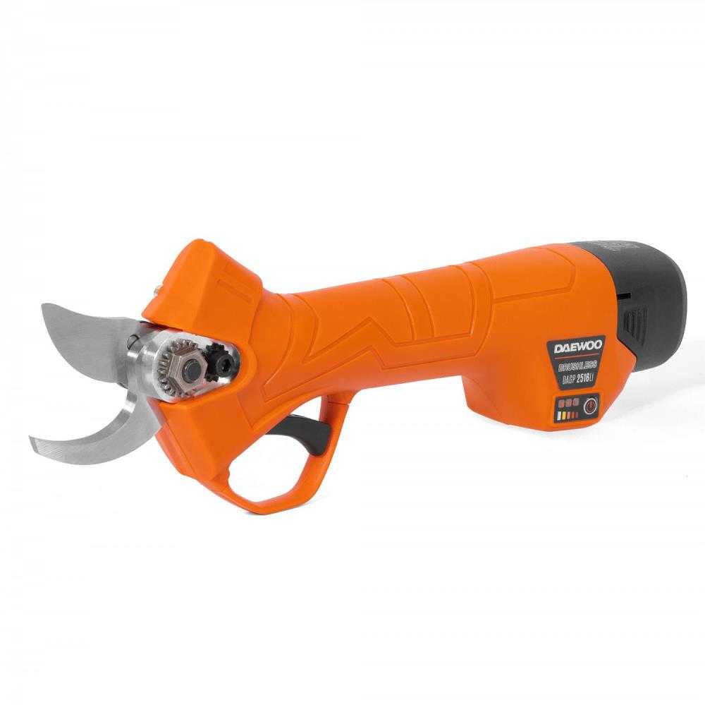 Akumuliatorinis genėtuvas DAGP 2516Li SET DAEWOO, 16V, 25mm, 1,05kg