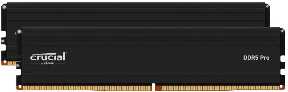 RAM Crucial Pro 128GB [2x64GB 5600MHz DDR5 CL46 UDIMM]