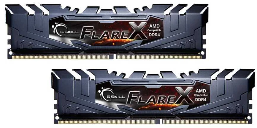 G.Skill Flare X (skirta AMD) F4-3200C16D-16GFX atminties modulis 16 GB 2 x 8 GB DDR4