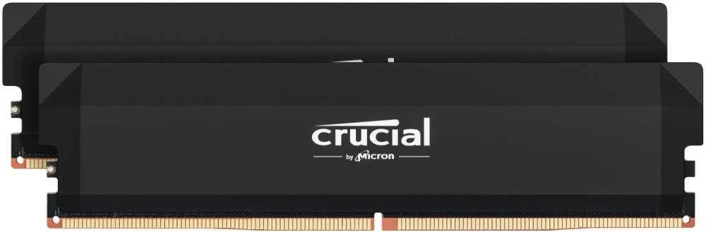RAM „Crucial Pro“ spartinimo atmintis, 64 GB [2 x 32 GB 6000 MHz DDR5 CL40 UDIMM]