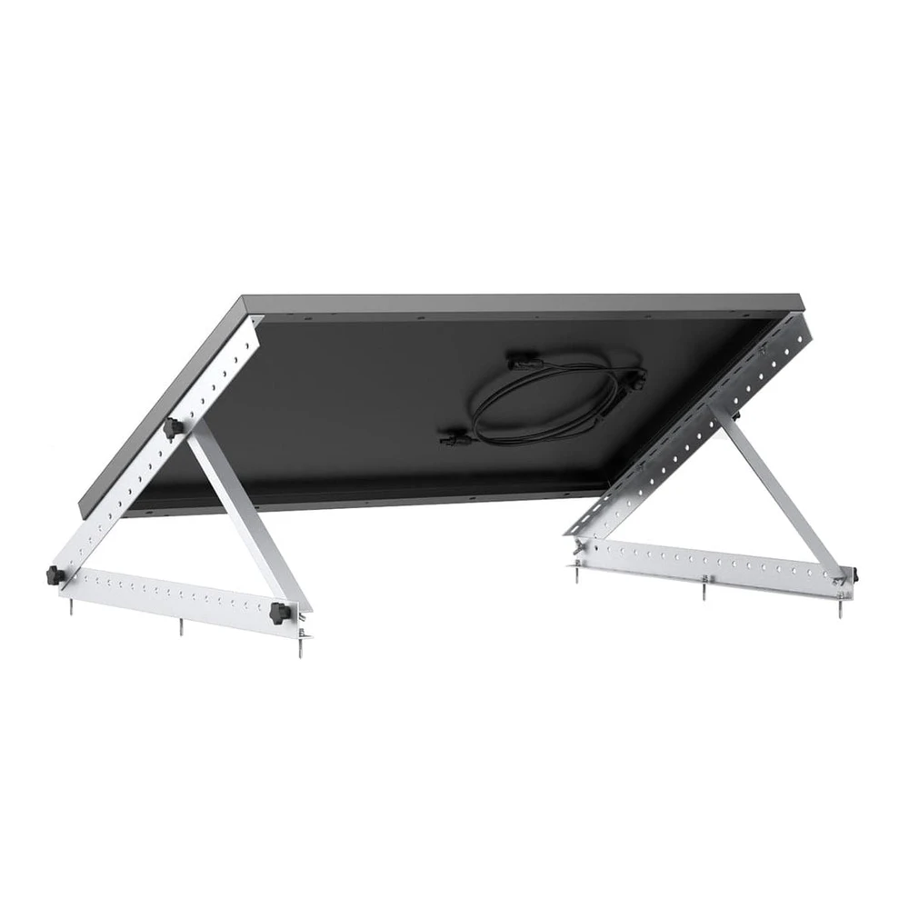 Reguliuojamas saulės modulio laikiklis EcoFlow 28", 0–90°, skirtas 100 W / 175 W standžioms saulės panelėms