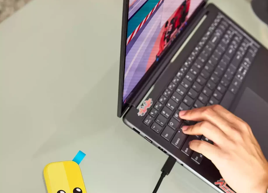 Kietasis diskas SanDisk Fortnite® nešiojamasis SSD diskas,Peely™ Edition – 1 TB