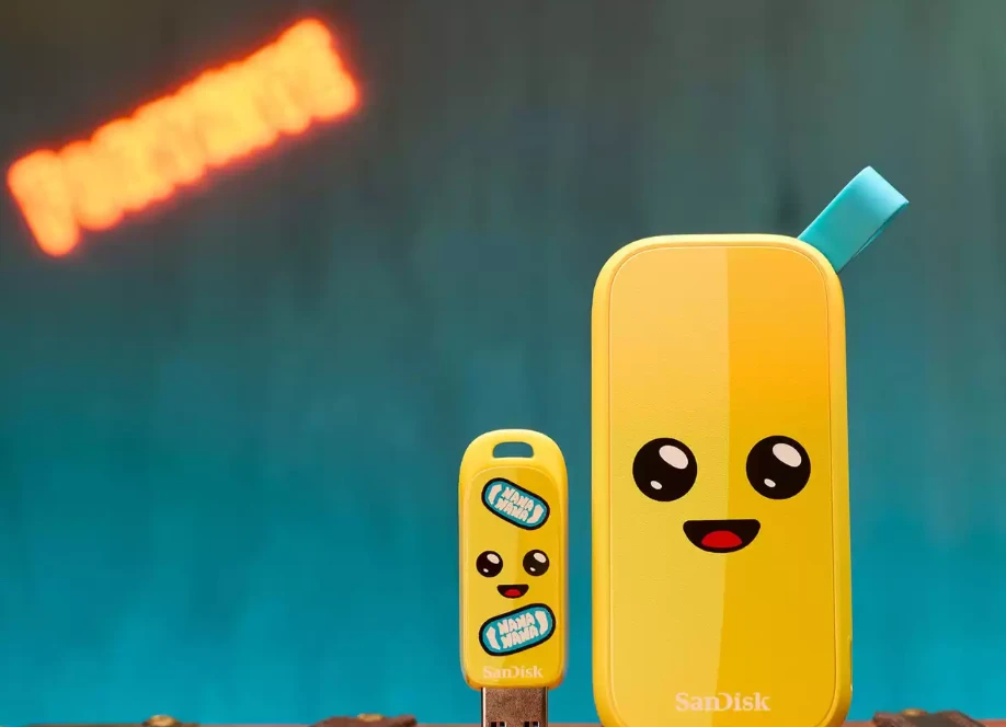 Kietasis diskas SanDisk Fortnite® nešiojamasis SSD diskas,Peely™ Edition – 1 TB aprašymas - Prekės nuotrauka