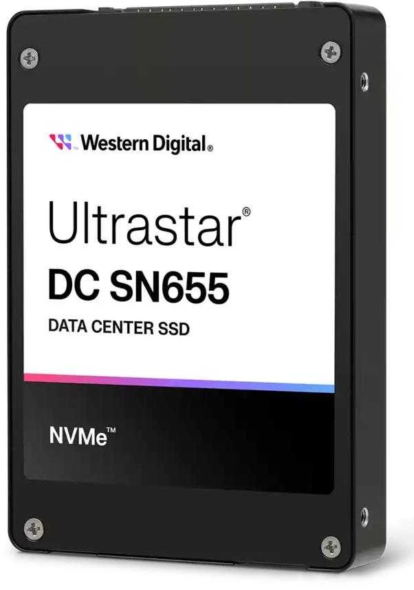 Sandisk SSD WESTERN DIGITAL SSD series Ultrastar DC SN655 3.84TB PCIe Gen4 NVMe NAND flash technology TLC Rašymo greitis 2600 MBytes/sec Skaitymo greitis 6800 MBytes/sec Form Factor U.3 MTBF 25000000 hours 0TS2461