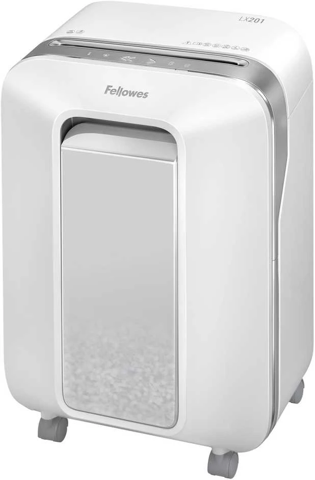 Fellowes LX201 popieriaus smulkintuvas su ratukais