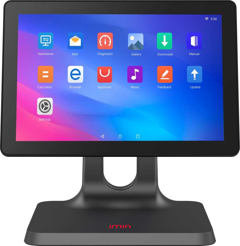 Monitorius „iMin Jutiklinis“ POS terminalas „iMin D2-402“ „Android 11 ...