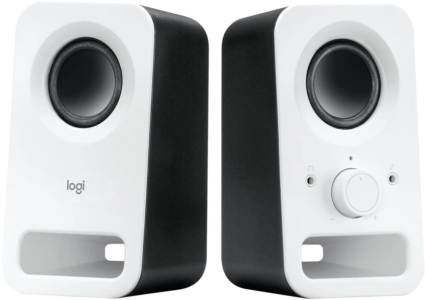 Kompiuterio kolonėlės LOGITECH Z150 2.0 garso kolonėlės, baltos